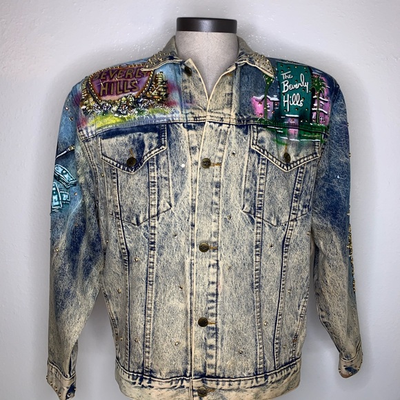 Rare Vintage Tony Alamo Beverly Hills Denim Jacket - Picture 7 of 14